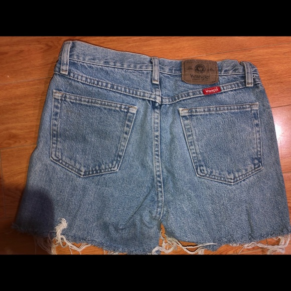 Light blue Wrangler jeans shorts - Picture 4 of 6